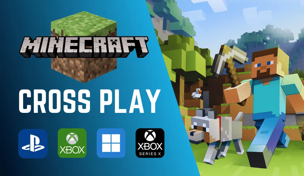 Is Minecraft Cross Play? PS5, XBOX & PC