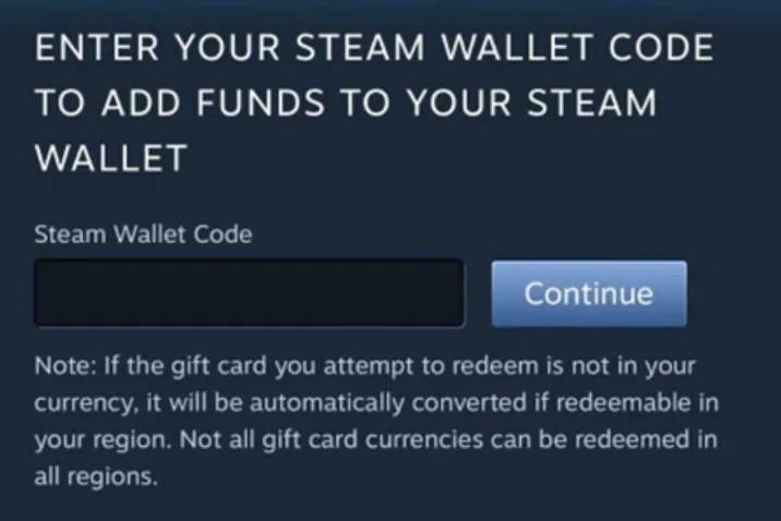how to redeem steam key on mobile